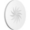 Ekena Millwork Standard Grayson Spiral Rosette With Square Edge, 8"W x 8"H x 1/2"P ROSP080X080X050GRY12 - alternate 1
